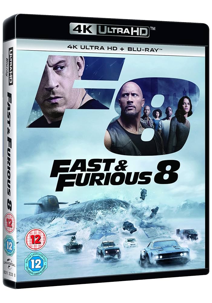 Amazon.com: Fast & Furious 8 [4K Ultra HD + Blu-ray